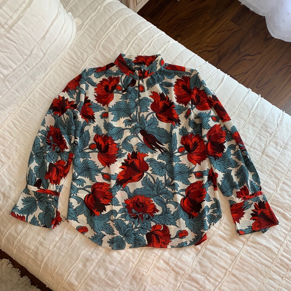 Ann Taylor Factory Blouse Small